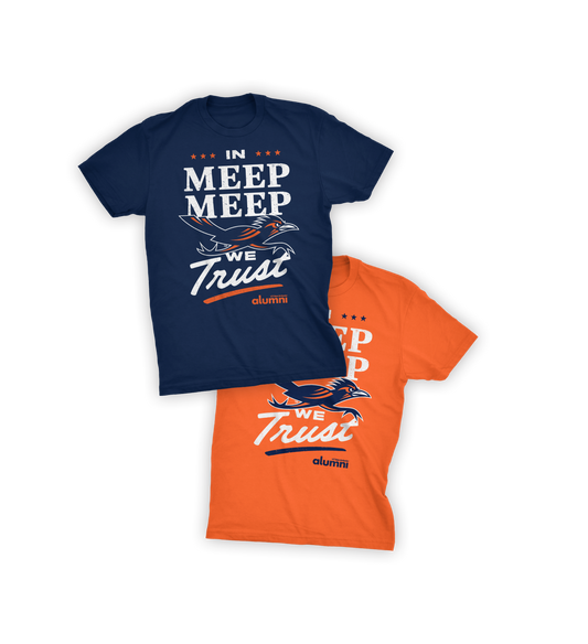 "In Meep Meep We Trust" Kids Tee