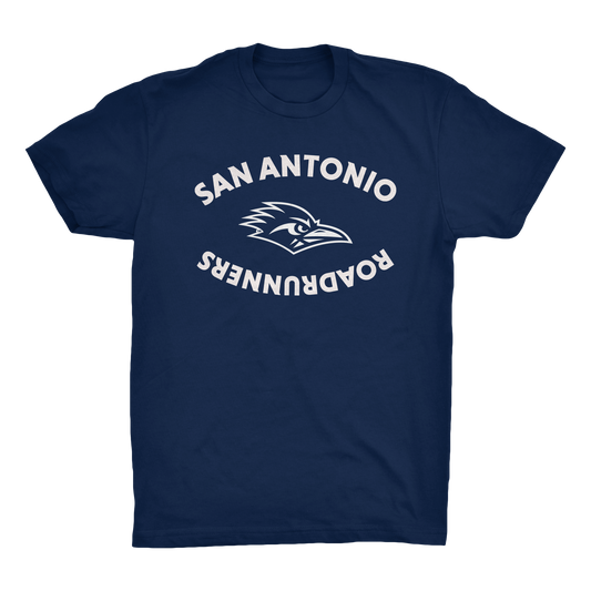 UTSA University Of Texas At San Antonio Official Unisex T-Shirt - Charcoal Heather, State Shape Design